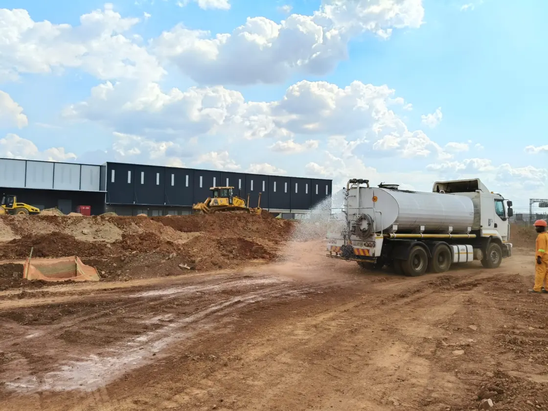 Jet Park Warehouse - Civil Contractors | Labucon Resources